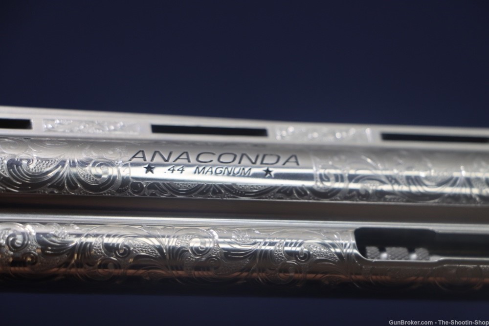 Colt Model ANACONDA Revolver STAINLESS SCROLL ENGRAVED 6" 44 MAGNUM 44MAG-img-31
