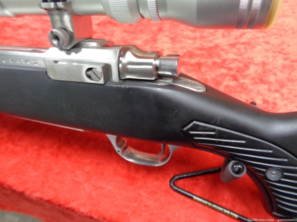 Ruger M77 77 Skeleton Paddle Stock Stainless 270 Winchester Scope WE TRADE-img-28
