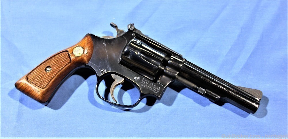 Smith & Wesson 34-1 .22LR 4" Pin Barrel Revolver H5474-img-1