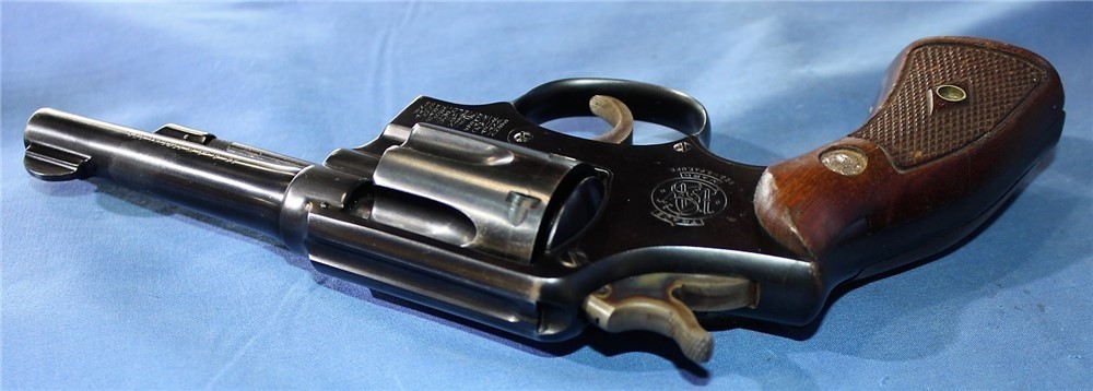 Smith & Wesson  Pre Model 10 Pinned Barrel Revolver G445-img-3
