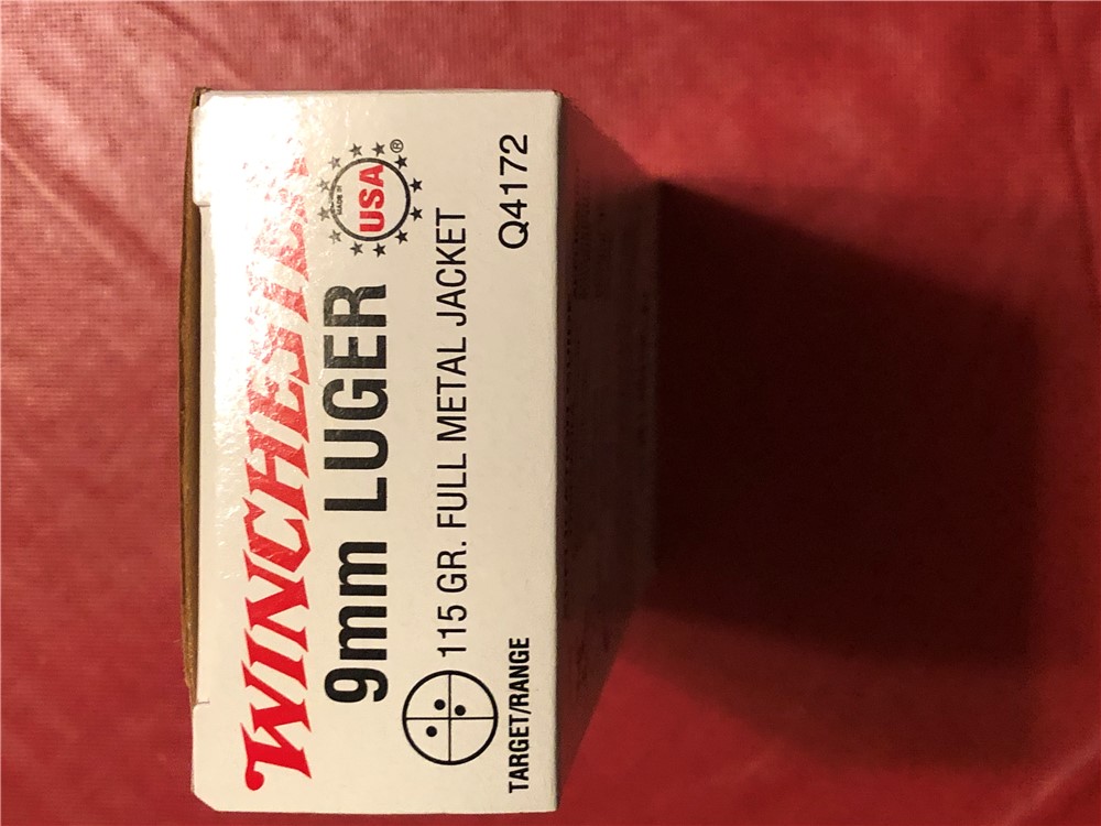 WINCHESTER 9MM LUGER 115 GRAIN FMJ 750 rounds -img-0