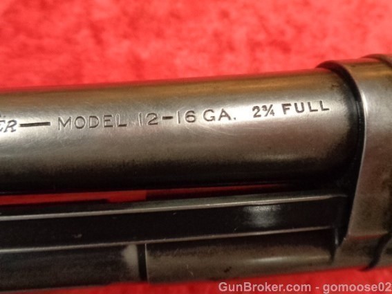 WINCHESTER Model 12 16 Gauge 1928 Pre War 64 Pump Shotgun Take Down I TRADE-img-15