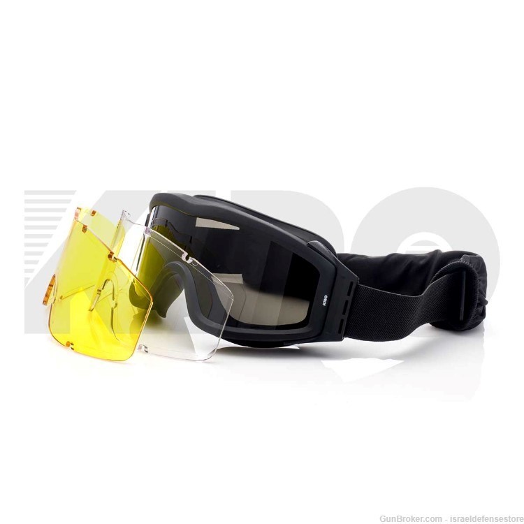 KIRO Arcus Ballistic Rated Tactical Goggles with Interchangeable Lenses-img-4