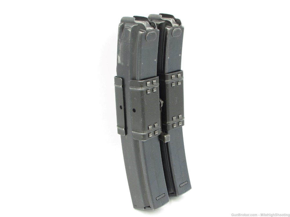 Police Trade-In: 2x Heckler & Koch H&K MP5 9mm Magazines in HK Coupler "JC"-img-8