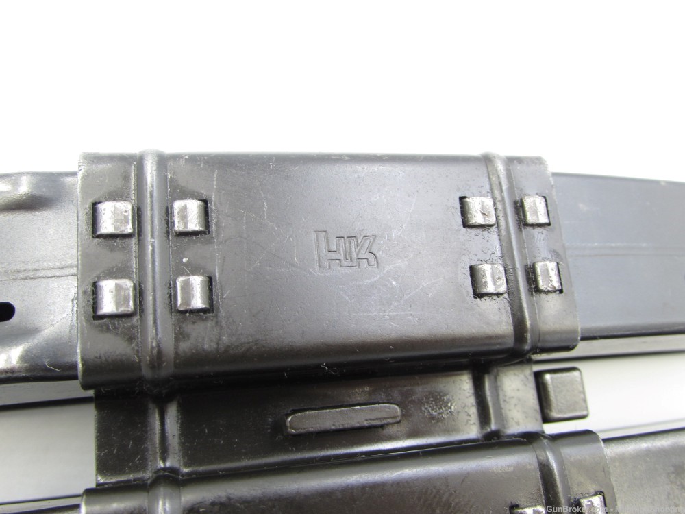 Police Trade-In: 2x Heckler & Koch H&K MP5 9mm Magazines in HK Coupler "JC"-img-9