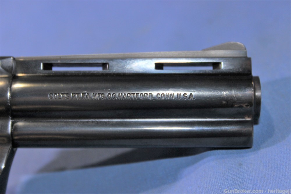 Colt Diamondback 22LR 4" Blued Revolver 1976 / G370-img-4