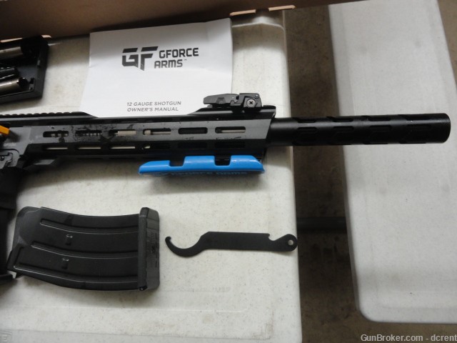 GForce Arms GF00 MLOK 12ga 18.5" 5+1 Mag Fed GF00M12 IN STOCK-img-3