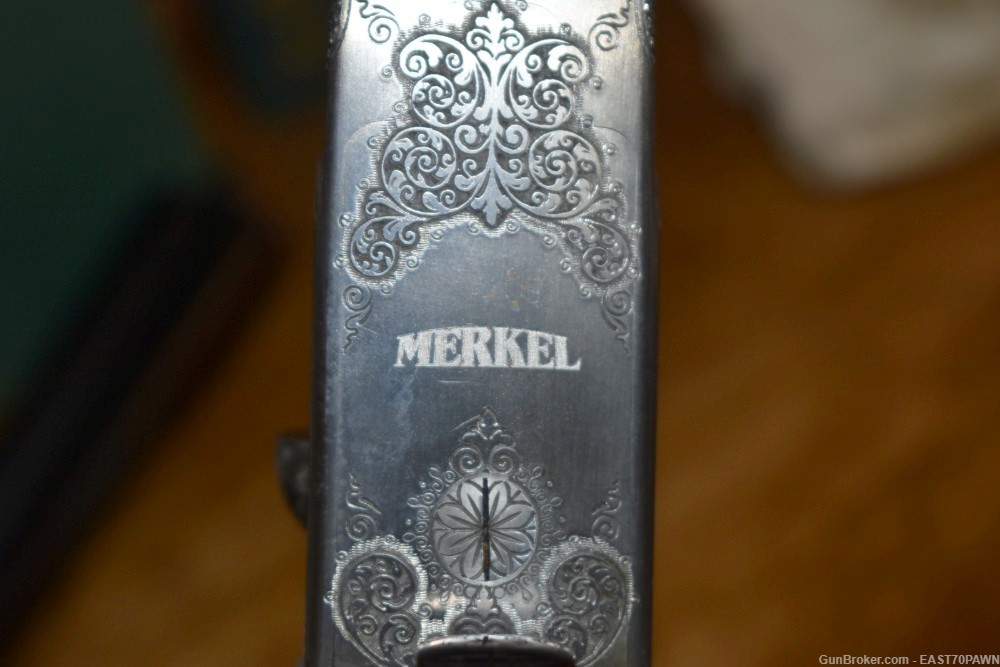 Merkel 280SL 28 Gauge SXS Side by Side Engraved German Shotgun Box & Manual-img-68
