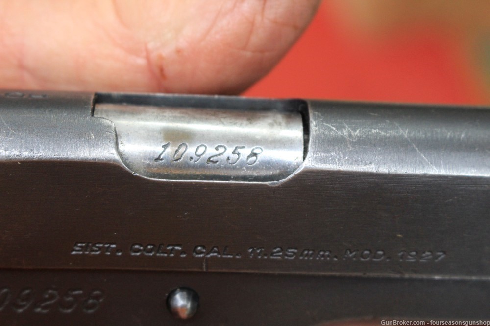 Colt 1911 Argentine 1927 Sist 45 ACP-img-5