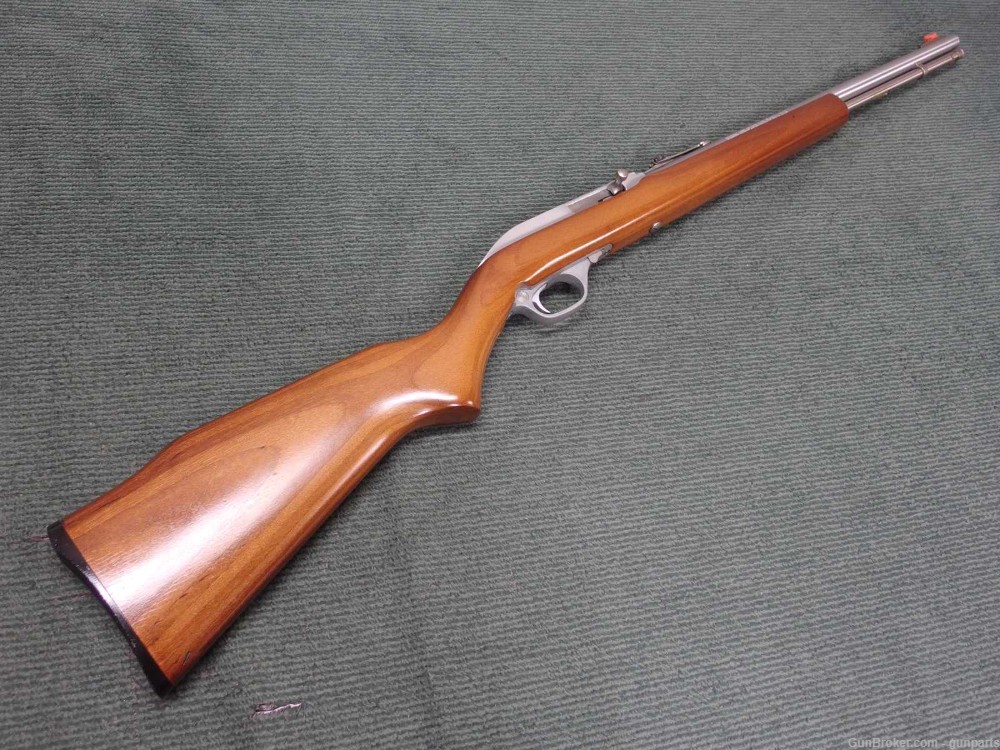 MARLIN 60 SB .22LR - STAINLESS - 19" - NEW HAVEN, CT - EXCELLENT-img-0