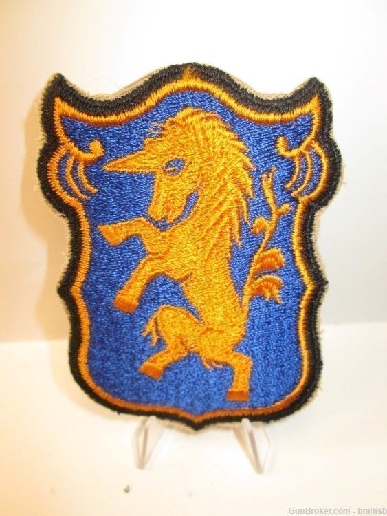 U.S. ARMY 6th. Armored Cavalry Regiment Patch, Vintage 1950-img-0