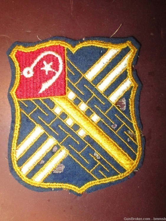 U.S. Vintage ARMY 18th. Artillery patch in Wool-img-2