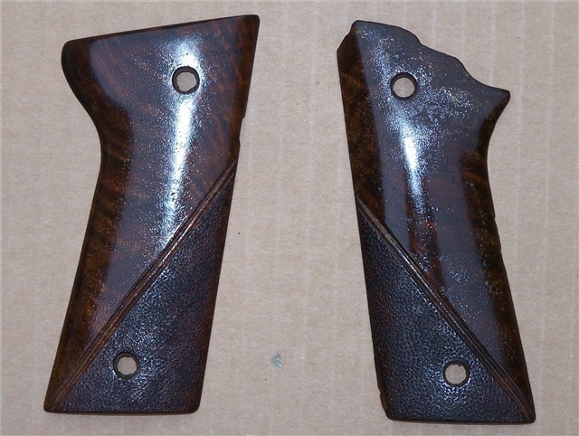 Custom wood grips for 1911 Gov't  5"  pistol-img-0