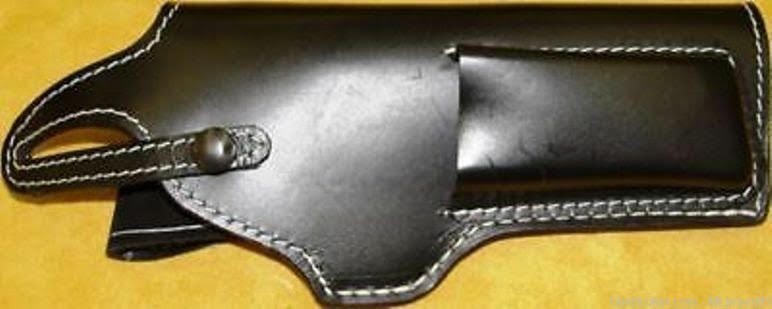 Leather Shoulder Holster for Desert Eagle, Wildey, Grizzly LAR pistols-img-1