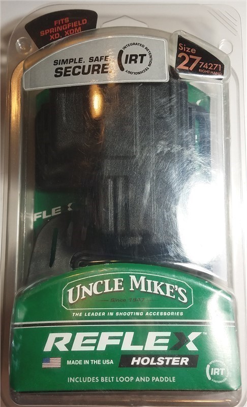 Uncle Mikes Reflex holster for Springfield XD, XDM-img-0