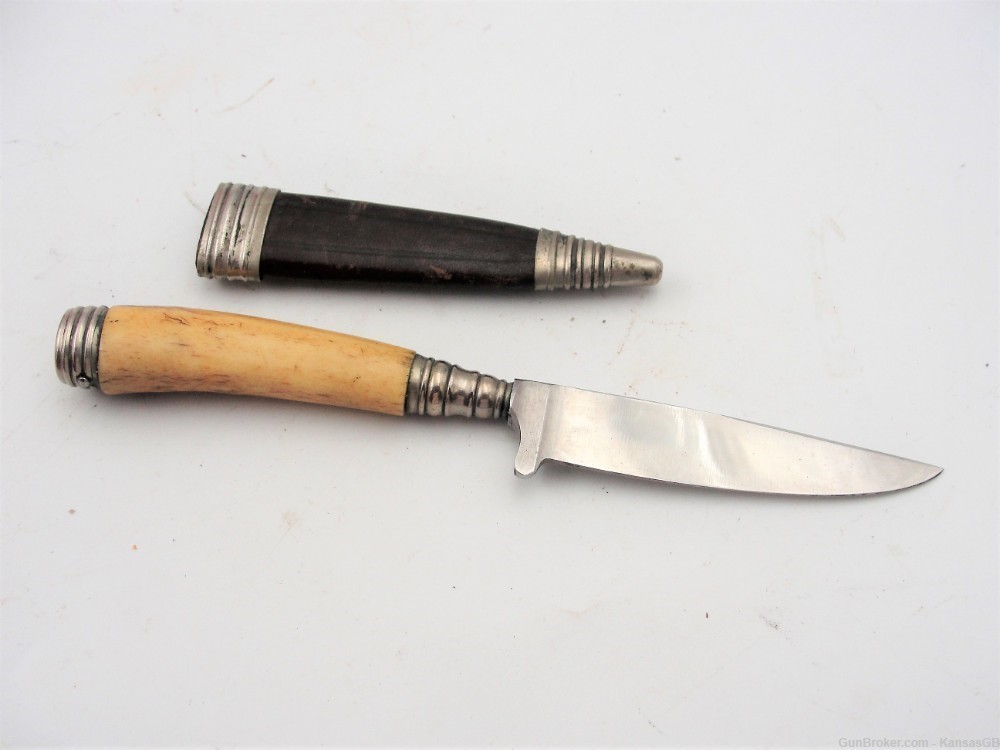 Hubertus old German stag handle knife-img-0