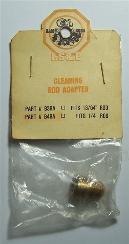 LS&B Cleaning Rod Adapter B4RA fits 1/4" rod-img-0