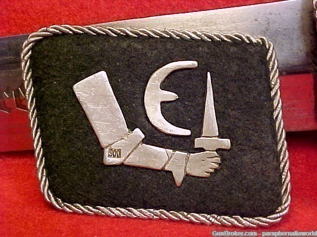 Estonian Waffen SS 20th Waffen Gren Div Officers InCountry Made Collar Tabs-img-1
