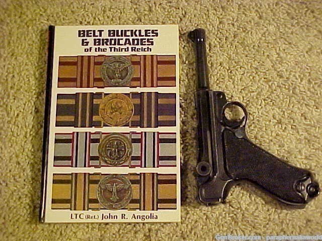 BELT BUCKLES AND BROCADES OF THE 3rd Reich by Angolia, signed & Number 6-img-0
