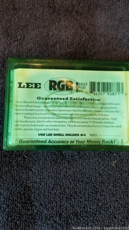 New LEE RGB .223 REMINGTON Complete Reloading die set. -img-0