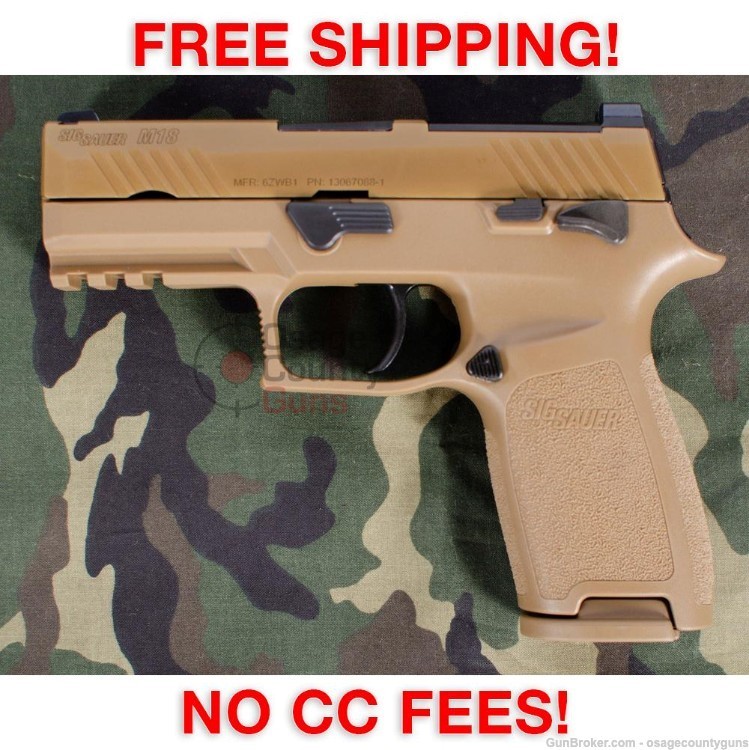 Sig Sauer P320 M18 (Military Version) - 3.9" - 9mm - Coyote-img-0