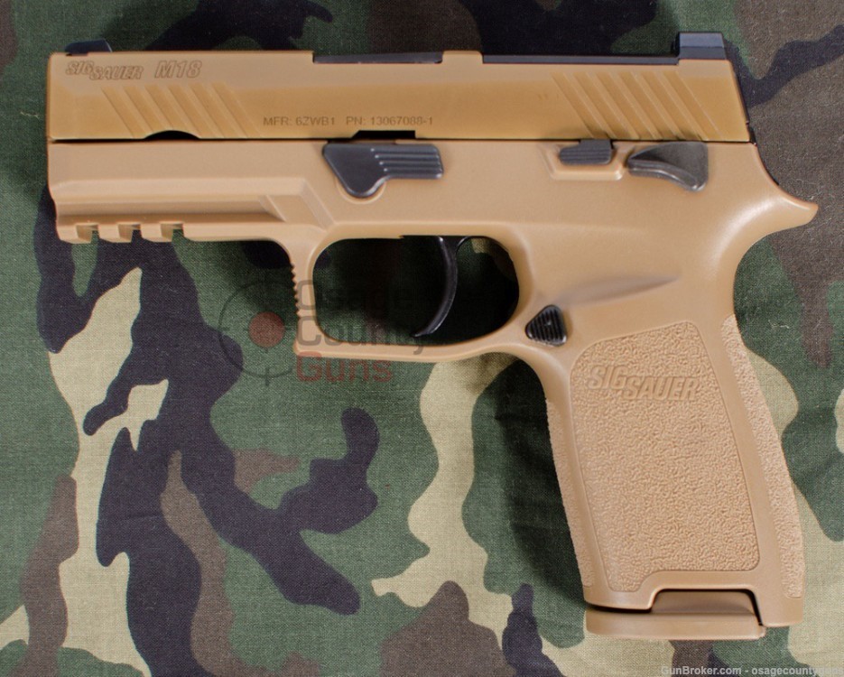 Sig Sauer P320 M18 (Military Version) - 3.9" - 9mm - Coyote-img-1