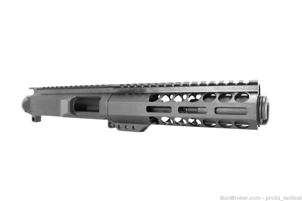 PRO2A TACTICAL 5 inch 9mm AR-15 Pistol Caliber Upper w/Can Complete Kit-img-1