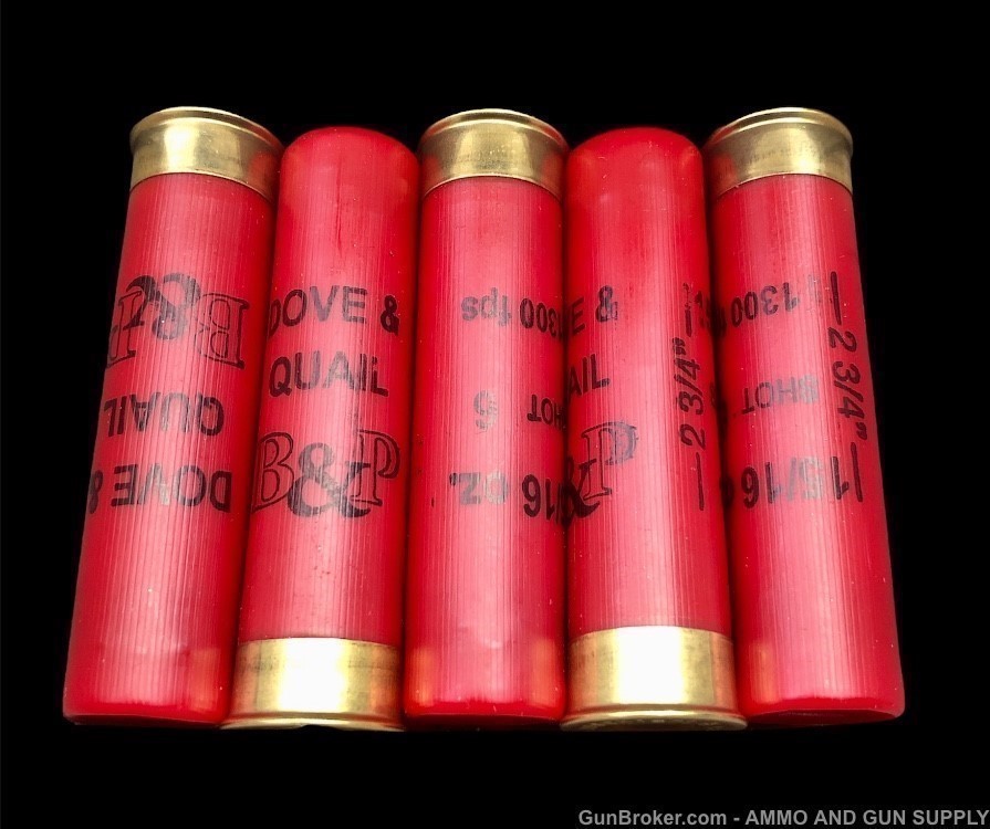  BASCHIERI & PELLAGRI 250 ROUNDS 28GA B&P HEAVY DOVE & QUAIL 6 SHOT -img-4