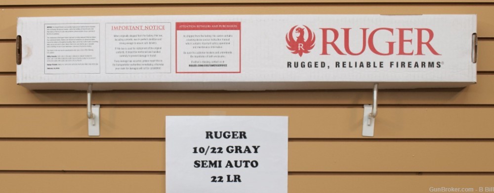 RUGER 10/22 CARBINE Grey Synthetic NEW OLD STOCK-img-33