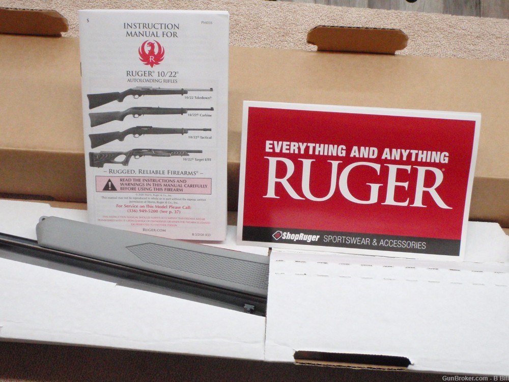 RUGER 10/22 CARBINE Grey Synthetic NEW OLD STOCK-img-32