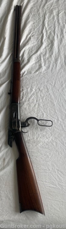 1887 Winchester Model 1886 40-82 WCF Lever Action Rifle.-img-0