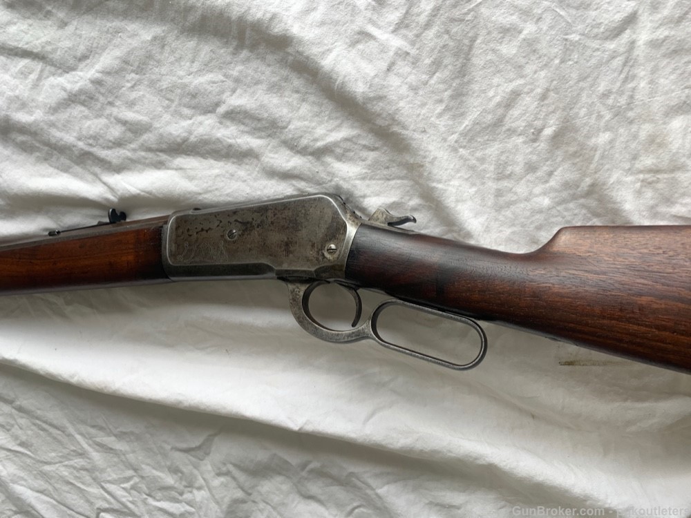 1887 Winchester Model 1886 40-82 WCF Lever Action Rifle.-img-31