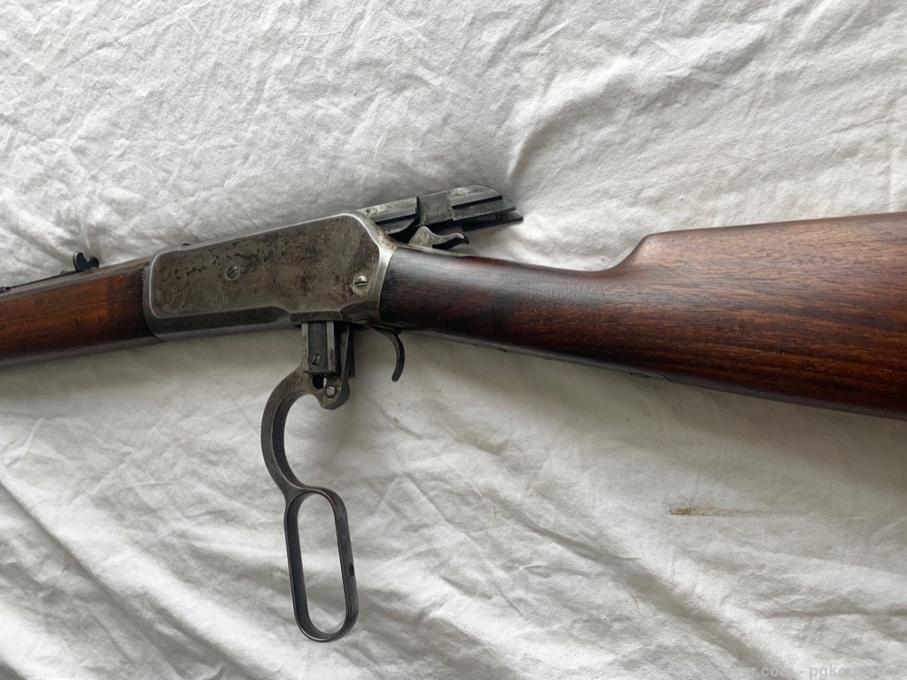 1887 Winchester Model 1886 40-82 WCF Lever Action Rifle.-img-12