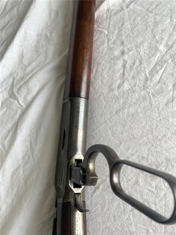 1887 Winchester Model 1886 40-82 WCF Lever Action Rifle.-img-6