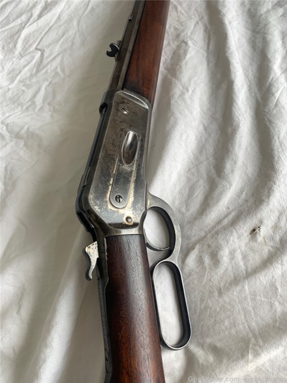1887 Winchester Model 1886 40-82 WCF Lever Action Rifle.-img-30