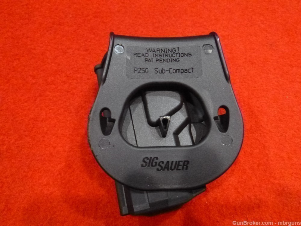 Sig Sauer P250 Subcompact Factory Paddle Holster RH Black-img-1