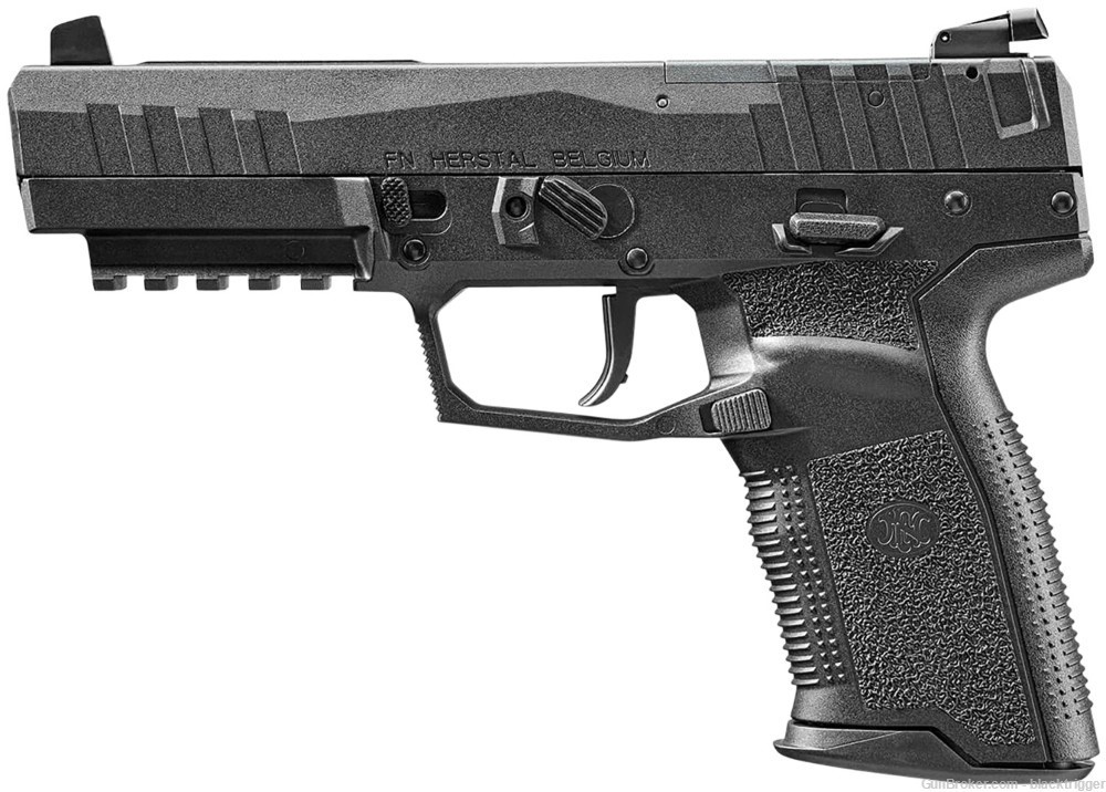 FN 66101274 Five-seveN MRD 5.7x28mm 20+1 4.8" Black  Optic Ready Ambidextro-img-1