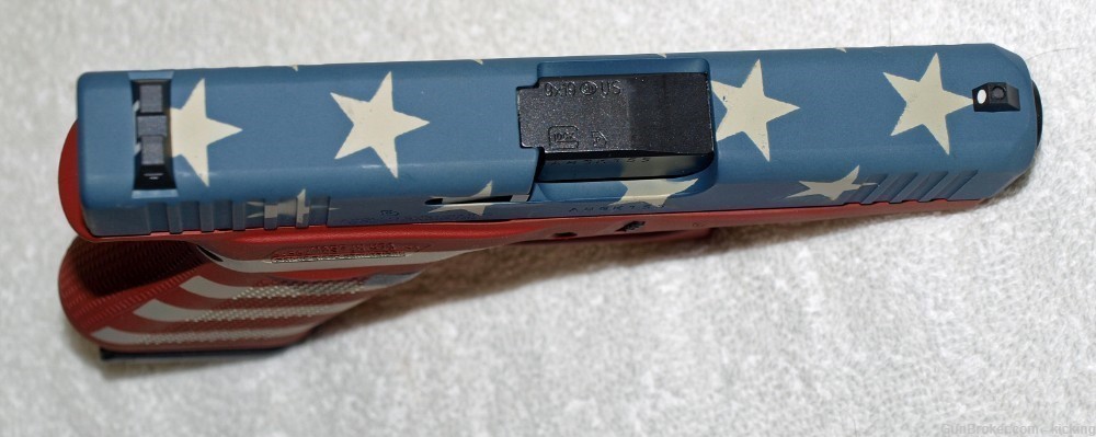 Glock 43X Special Edition Old Glory 9MM Two 10 Rd Mags-img-3