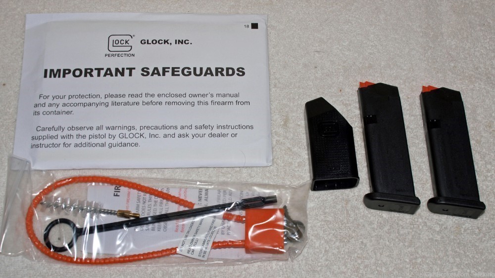 Glock 43X Special Edition Old Glory 9MM Two 10 Rd Mags-img-4