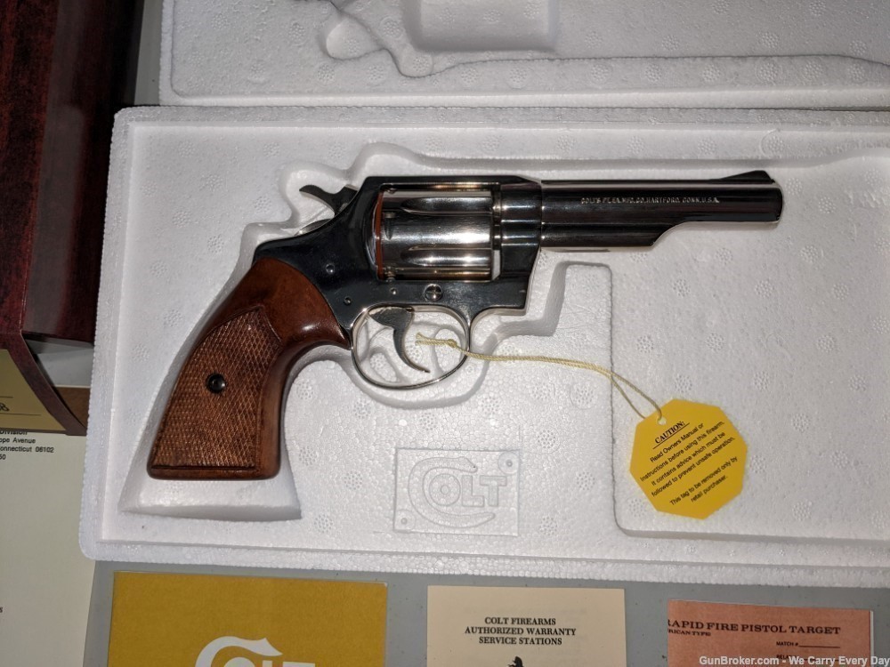 1977 Colt Viper .38 Spl Blued  4" HIGHLY DESIRABLE SNAKE SERIES* LETTERED!-img-20