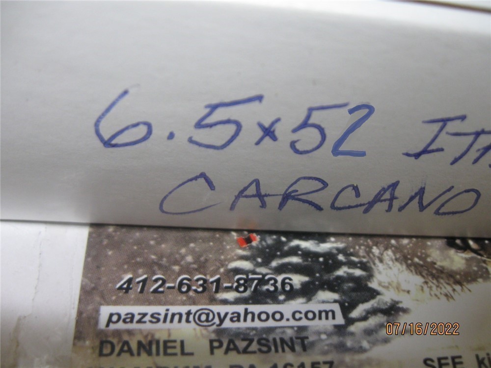 6.5 CARCANO 20 pc mix Hunting ammo  and brass in new white Box -img-0