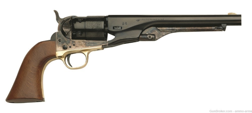 Traditions 1860 Army Black Powder .44 Caliber Revolver 8" FR18602-img-1