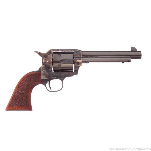 Taylor's & Co. Runnin' Iron 45 Colt 5.5" Blued 6 Rds Case Hardened 550823-img-1