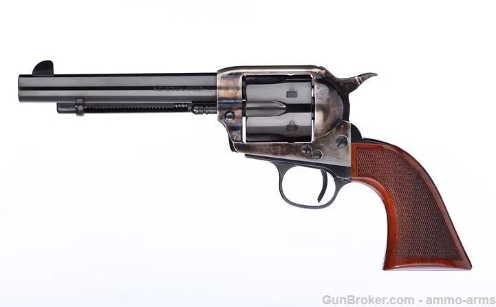 Taylor's & Co. Runnin' Iron 45 Colt 5.5" Blued 6 Rds Case Hardened 550823-img-2