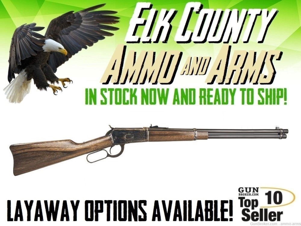 Chiappa 1892 Lever Action Carbine .44 Rem Magnum 20" 10 Rds Walnut 920.204-img-0