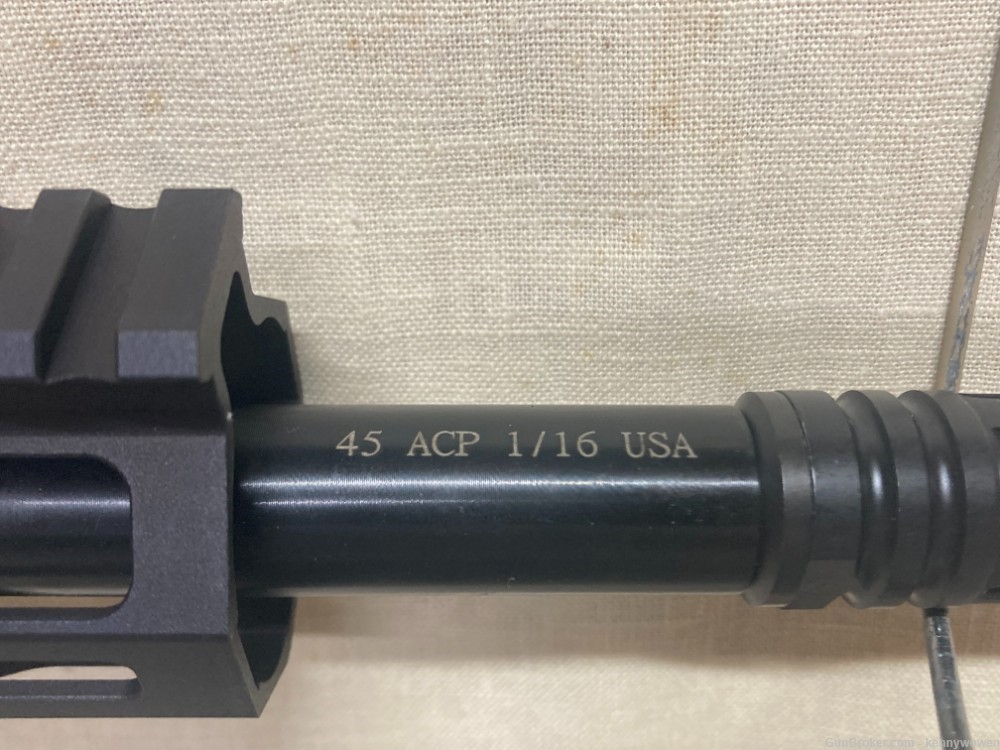 AR-45 Complete 45 ACP upper 16" M-lok PCC Glock mags NR-img-6