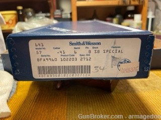 smith wesson  Model 57 .41 mag LAST CARTRIDGE,, NIB-img-0