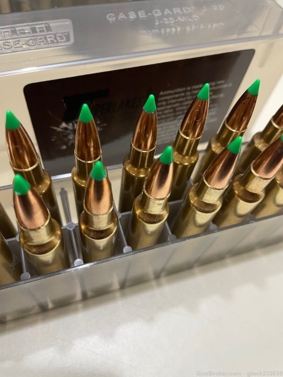 (20) 300 weatherby magnum ammunition ammo 180gr ballistic tip WBY  mag-img-3