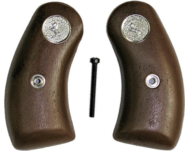 Colt Pocket Positive Royalwood Grips, Medallions-img-0