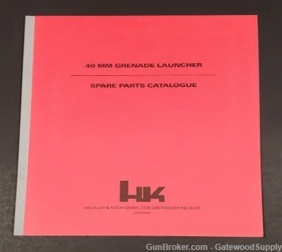 HK 40 MM GRENADE LAUNCHER SPARE PARTS CATALOG-img-0